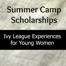 summer camp, scholarships