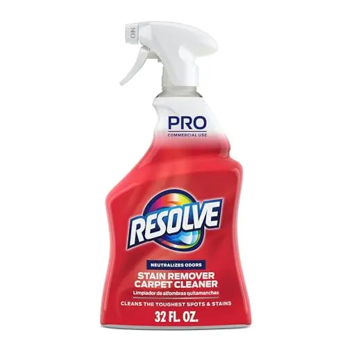 Resolve Professional Strength Spot and Stain Carpet Cleaner spray