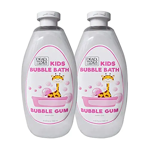 Dead Sea Collection bubble gum scented kids bubble bath large bottles