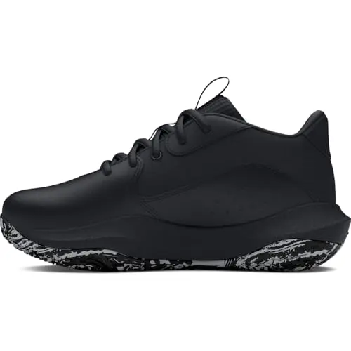 Under Armour Lockdown 7 preschool basketball shoes in black