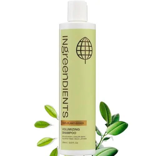 Ingreendients Non-Toxic Vegan Volumizing Shampoo bottle for fine hair